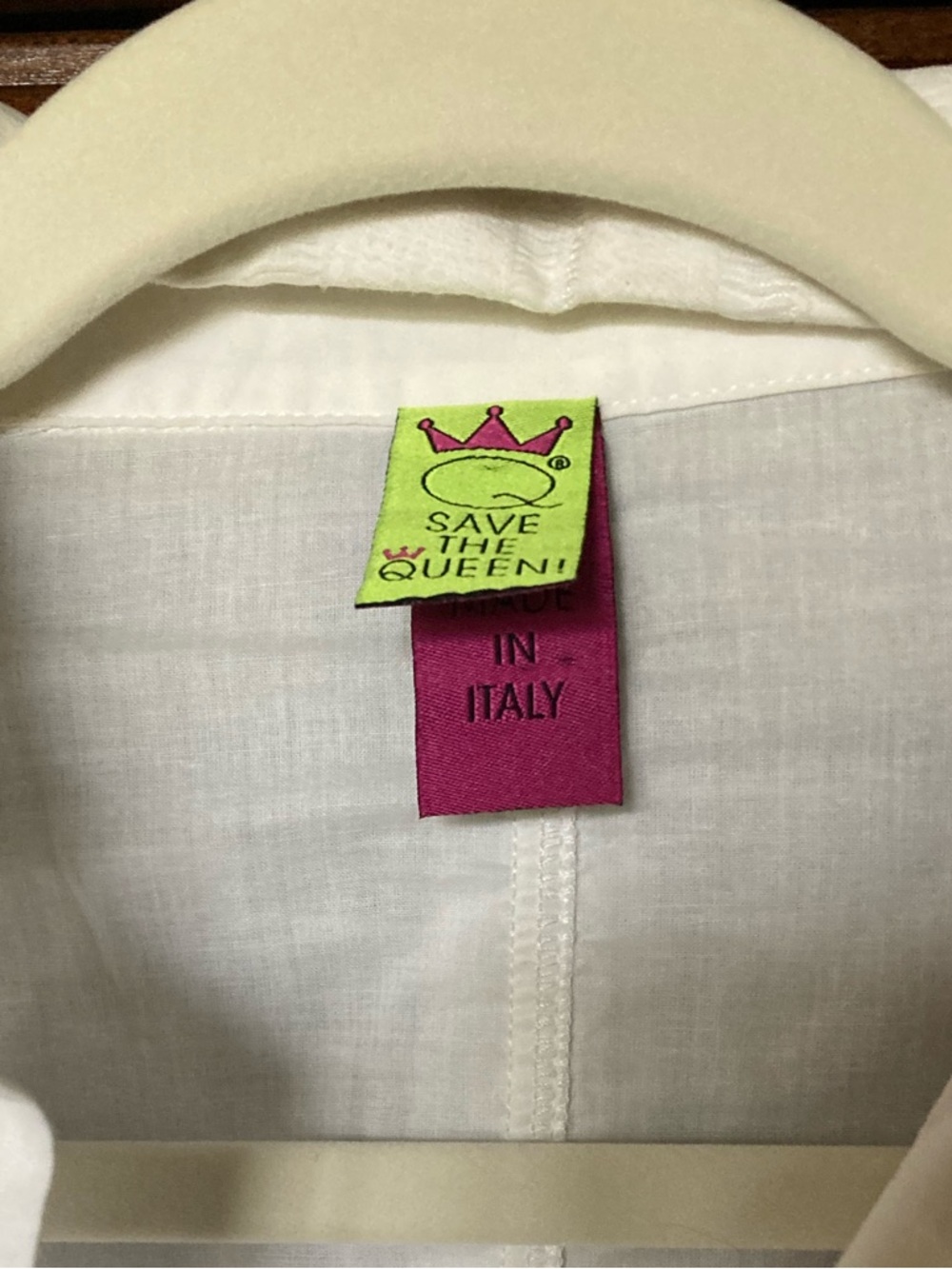 Save The Queen Button-Down Shirt - Picture 2 of 7